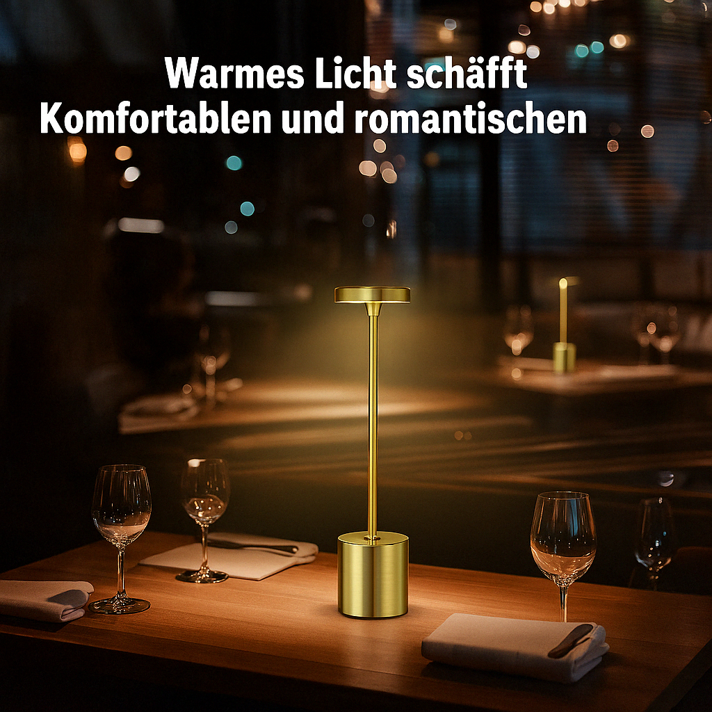 Lunovix™ | Kabellose LED-Design Tischlampe