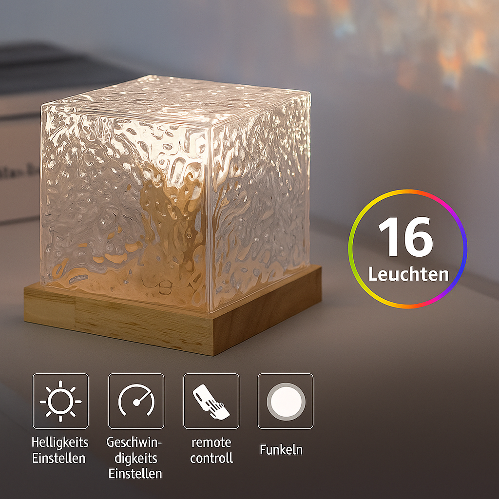 Glowéa™ | LED Glas-Design Tischlampe