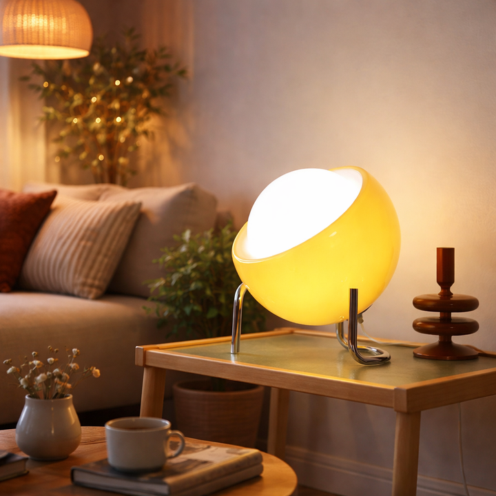 Bauvora™ | Bauhaus Glas-Design Tischlampe