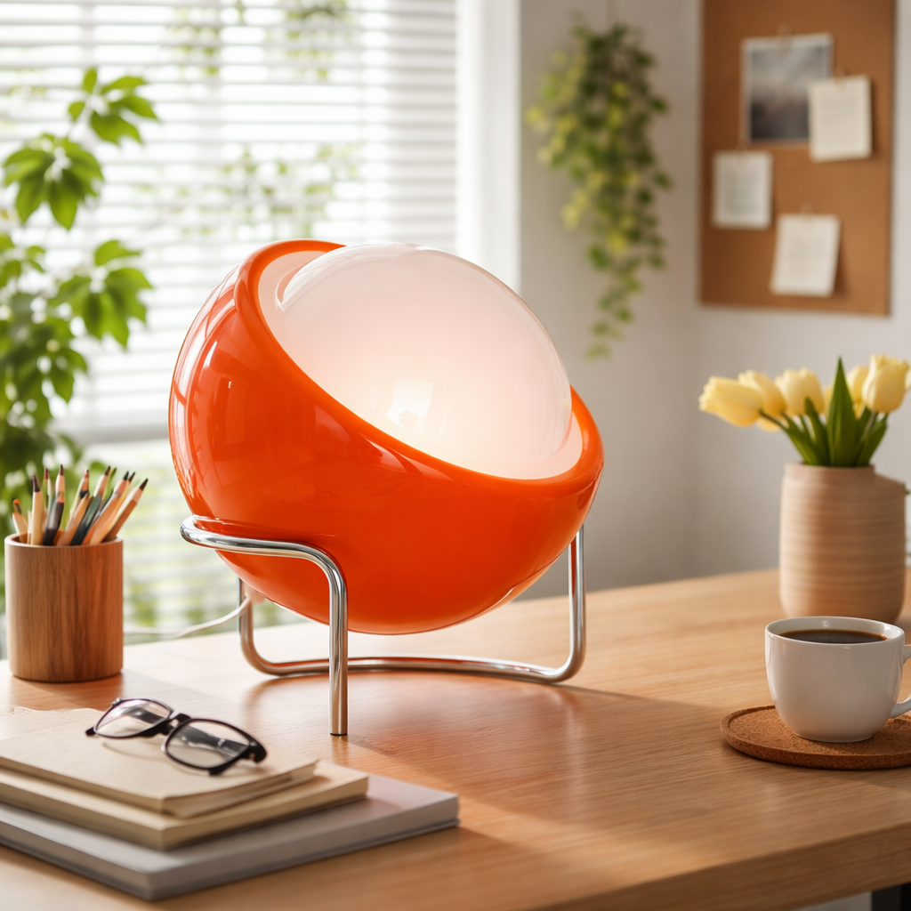 Bauvora™ | Bauhaus Glas-Design Tischlampe