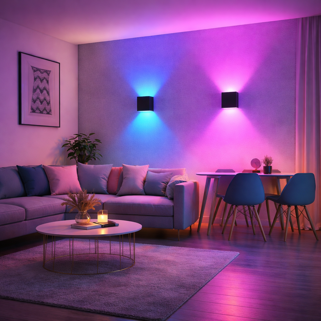 Luxora™ | Smarte RGBCW Außenwandleuchte