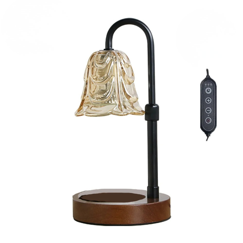 Kerzenwärmer Lampe mit Timer & Dimmer – Vintage Candle Warmer für Duftkerzen & Wachsschmelzer