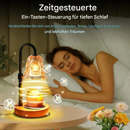 Kerzenwärmer Lampe mit Timer & Dimmer – Vintage Candle Warmer für Duftkerzen & Wachsschmelzer