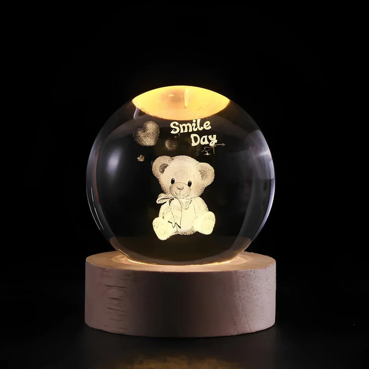 Celestara™ | 3D Kristall Planetenlampe
