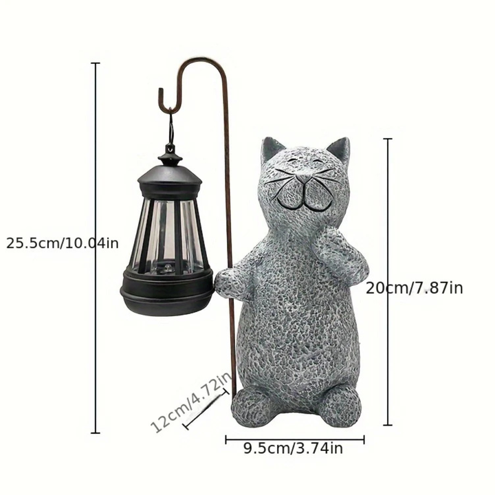 Lumicat™ | Solar Katzenlaterne