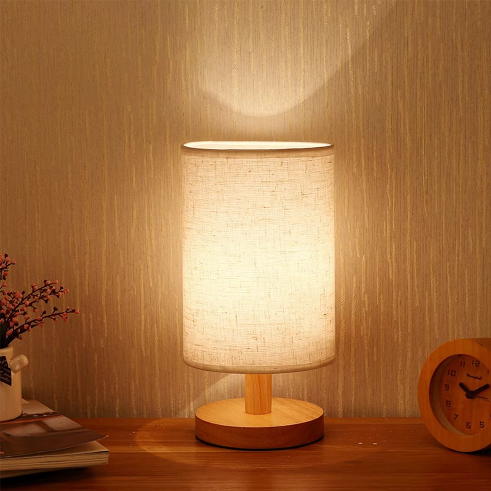Woodoria™ | Holz-Nachtlicht Tischlampe
