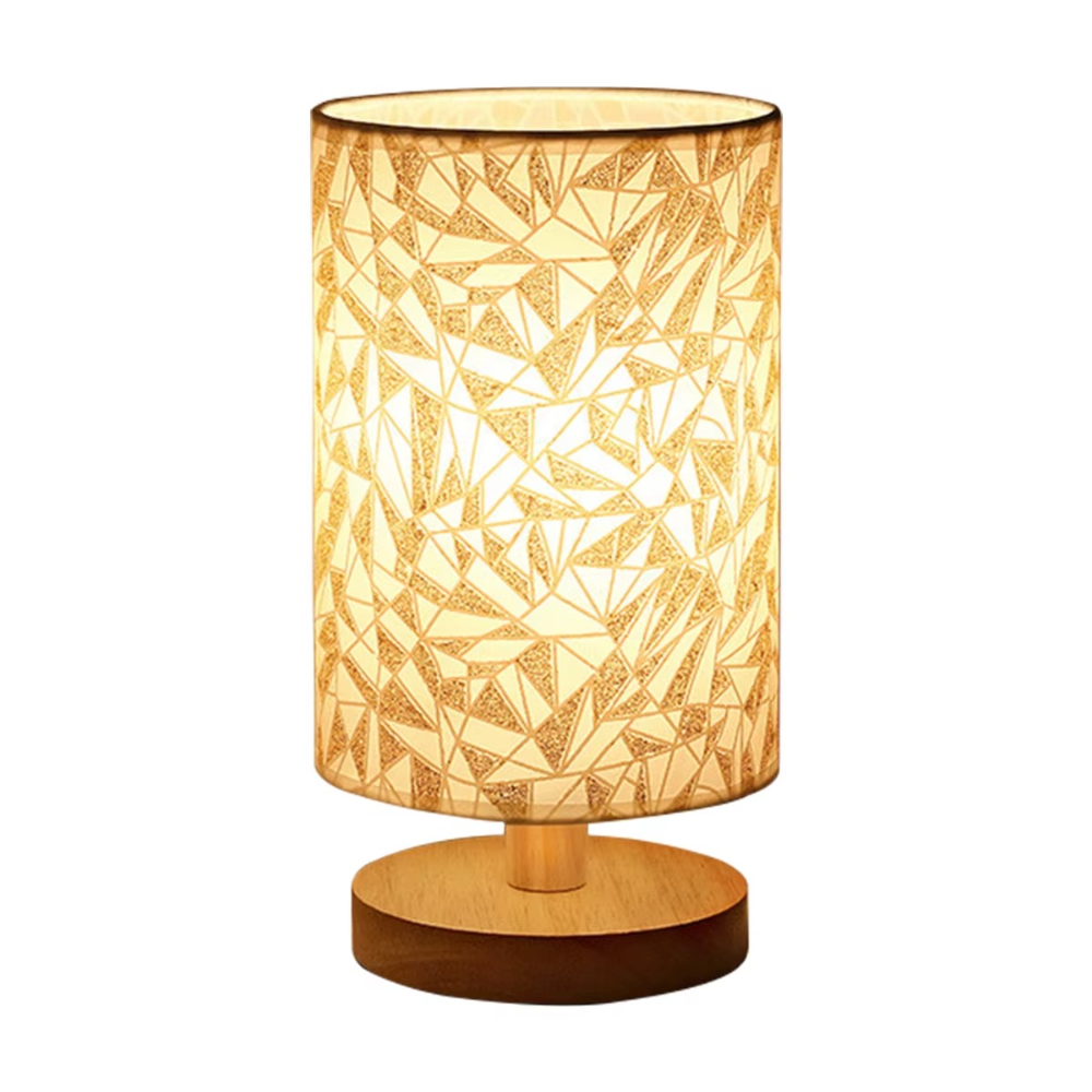 Woodoria™ | Holz-Nachtlicht Tischlampe Geometrie