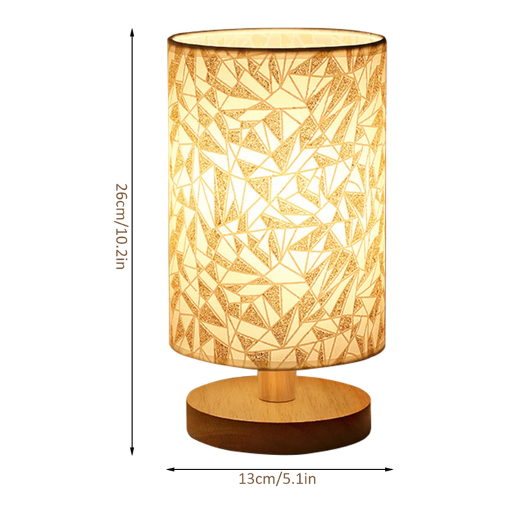 Woodoria™ | Holz-Nachtlicht Tischlampe