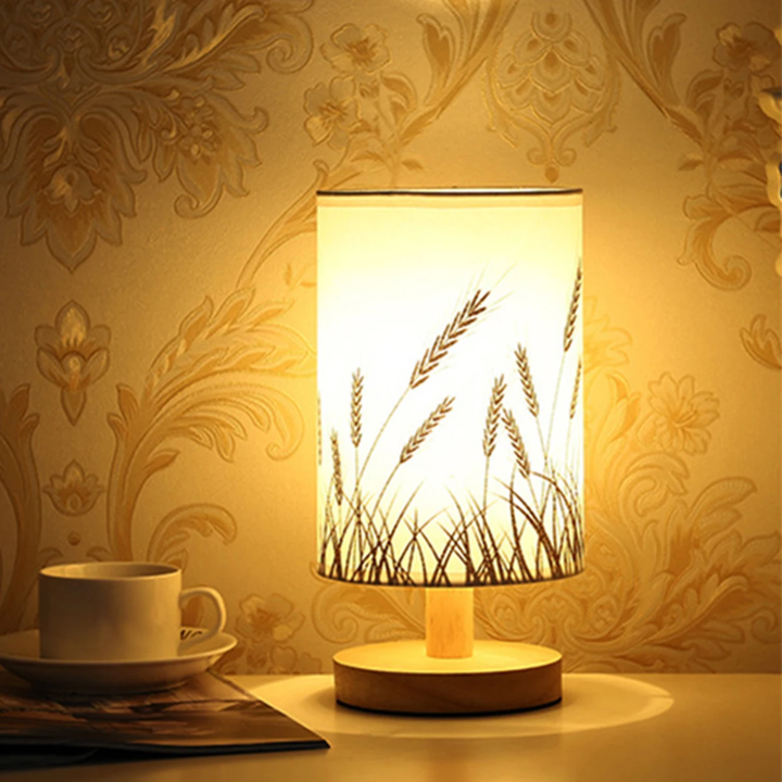 Woodoria™ | Holz-Nachtlicht Tischlampe