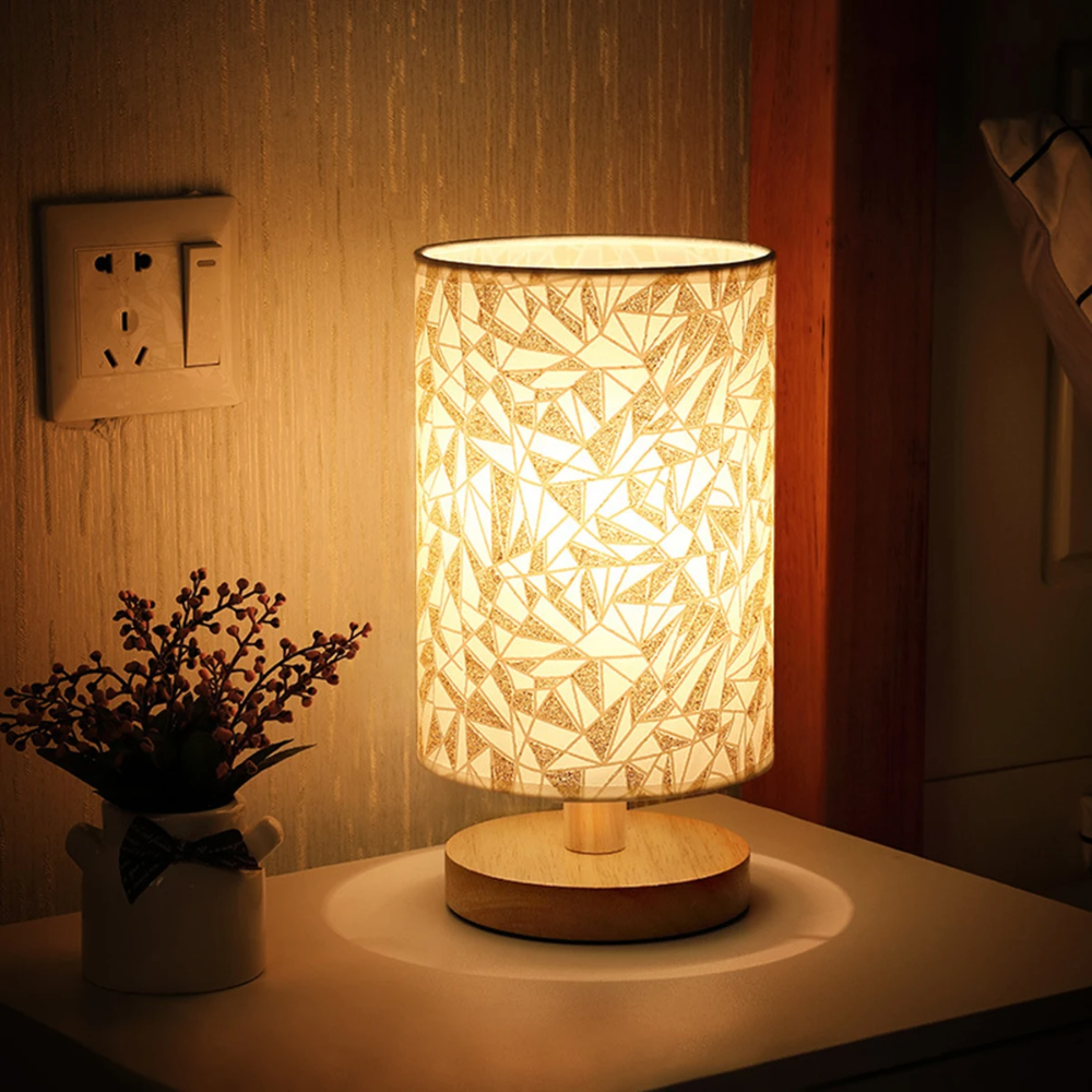 Woodoria™ | Holz-Nachtlicht Tischlampe
