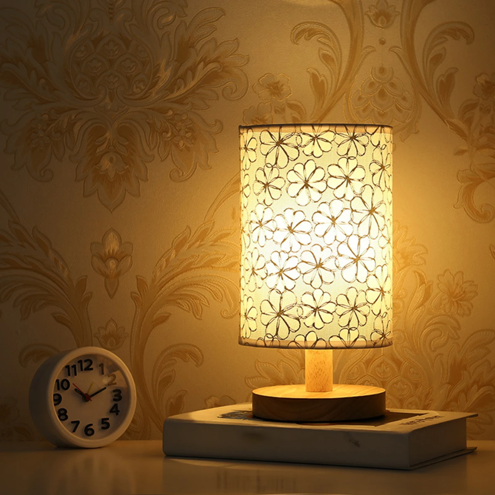 Woodoria™ | Holz-Nachtlicht Tischlampe