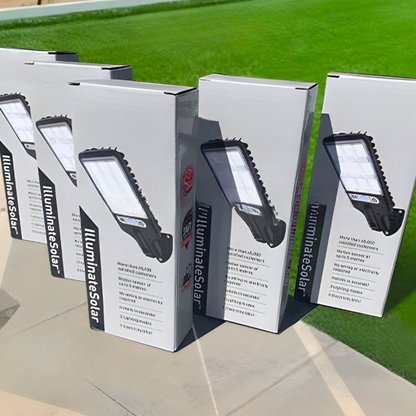 LumaRay™ | Drahtlose Solar-Wandleuchte mit Sensor