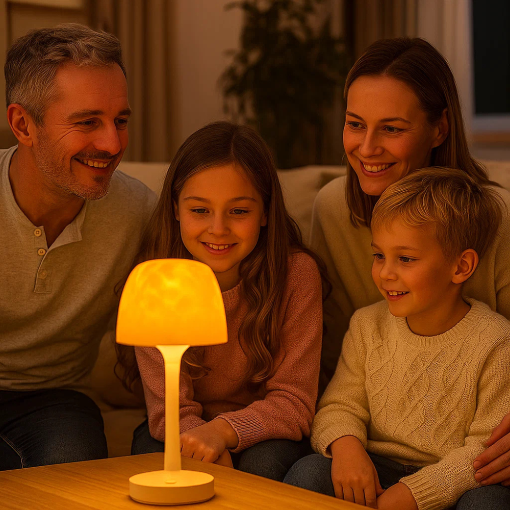 Ambilux™ | Moderne LED-Akku Tischlampe