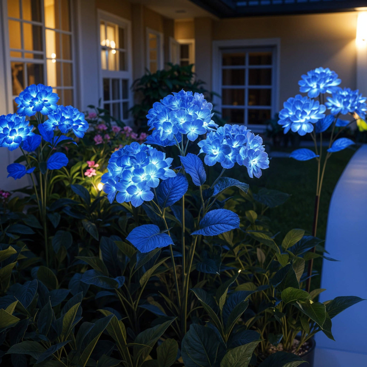 Florasol™ | LED Solar-Blumenleuchte Blau