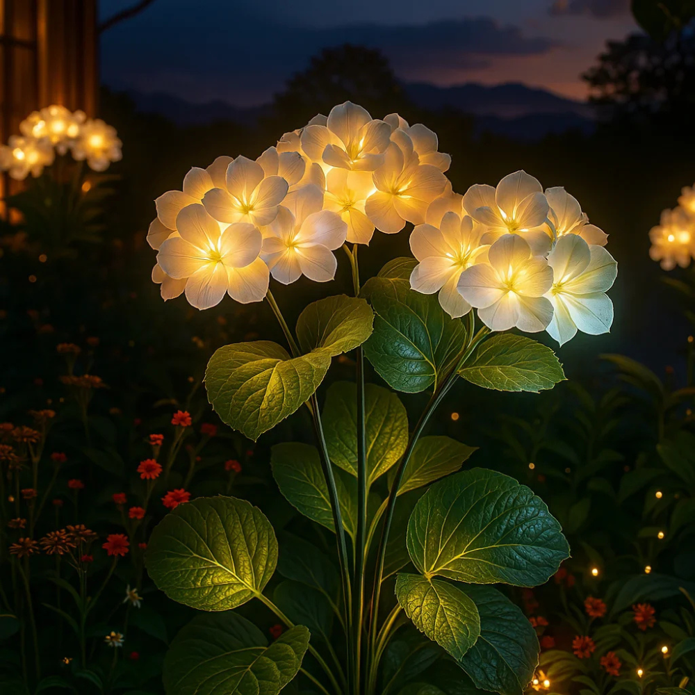 Florasol™ | LED Solar-Blumenleuchte Weiß