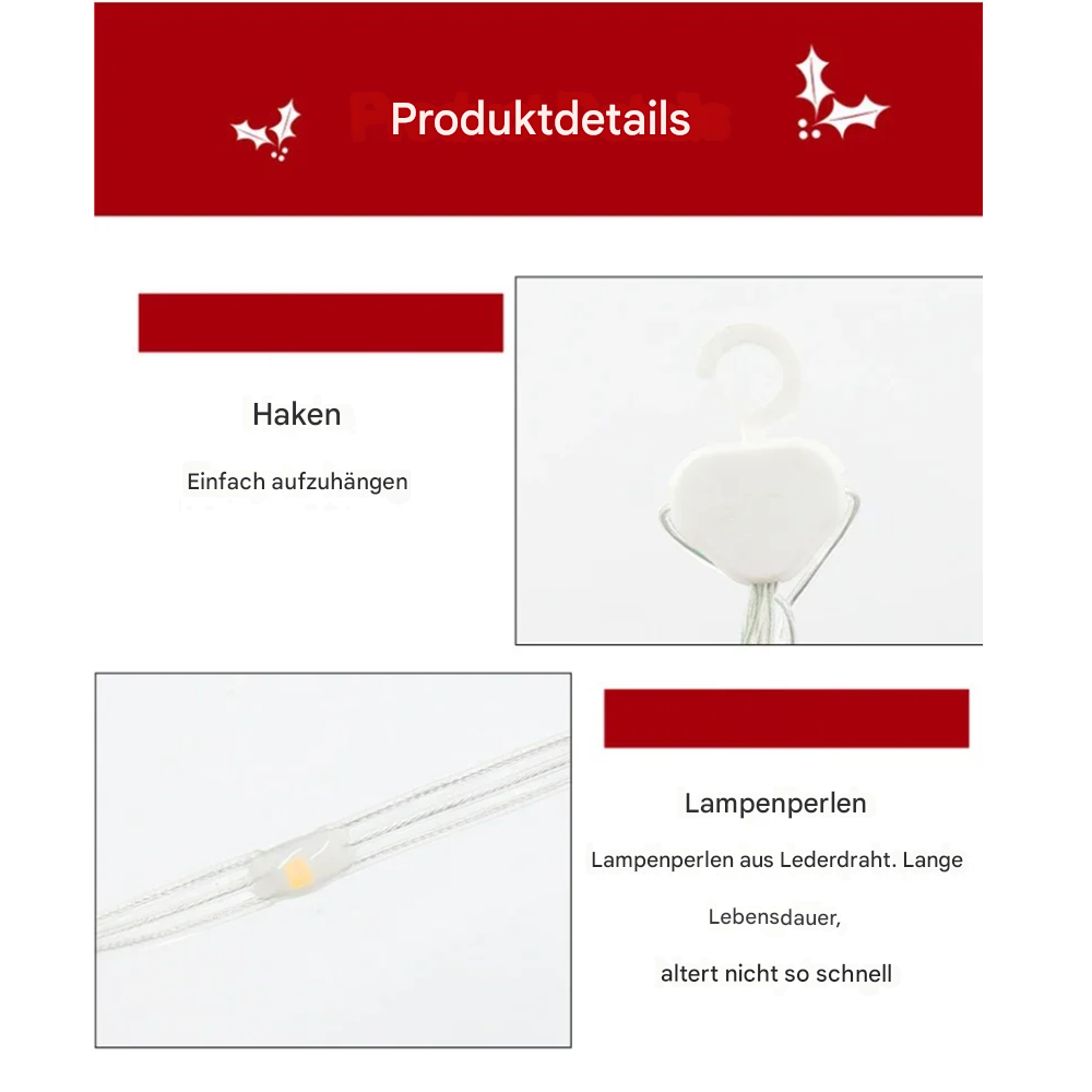 LumoClaus™ | Festliche LED-Lichterkette