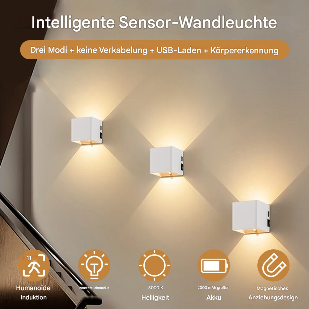 Lumoset™ | Intelligente Sensor Wandlampe
