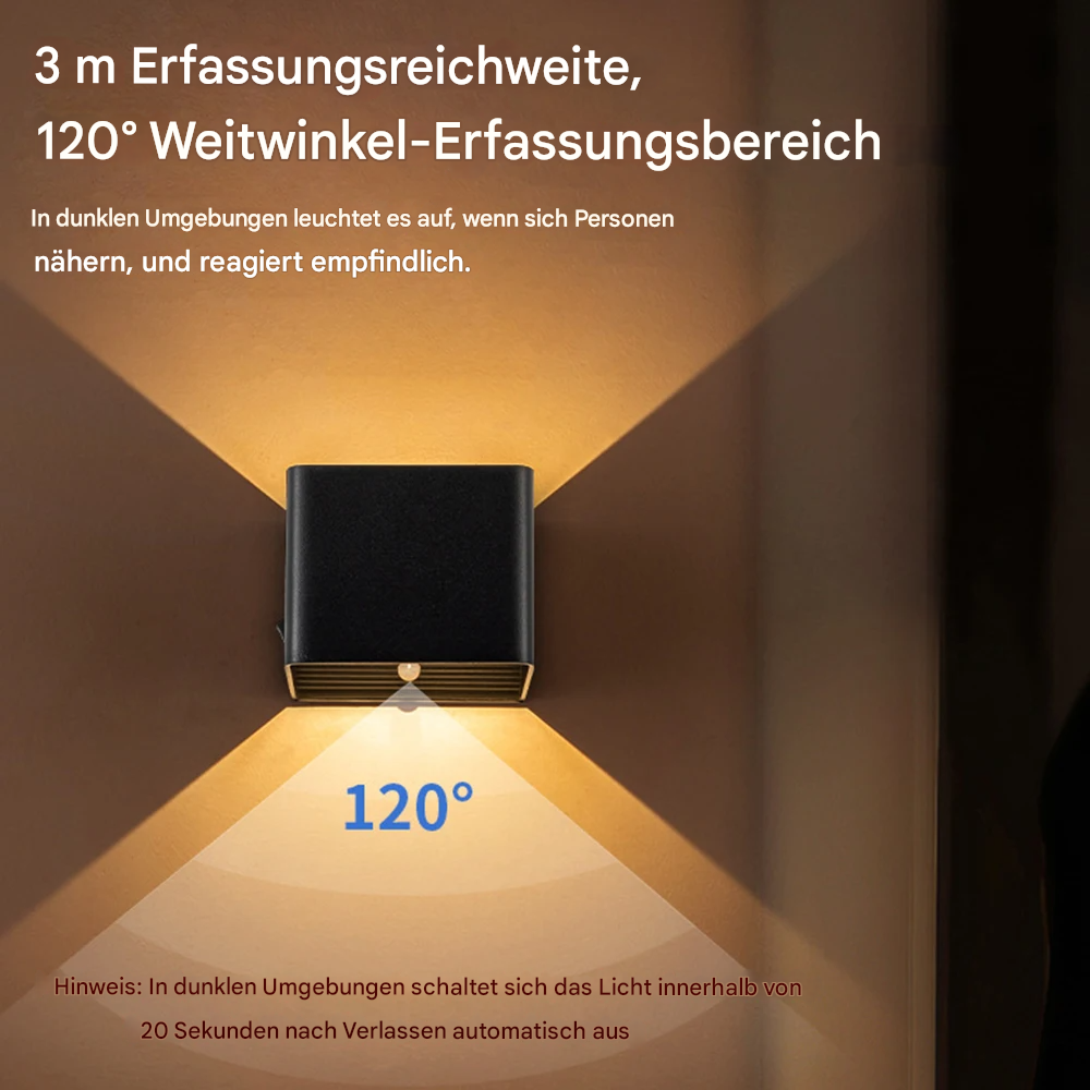 Lumoset™ | Intelligente Sensor Wandlampe