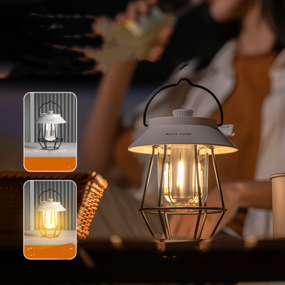 Vintalume™ | LED Retro-Akku Laterne