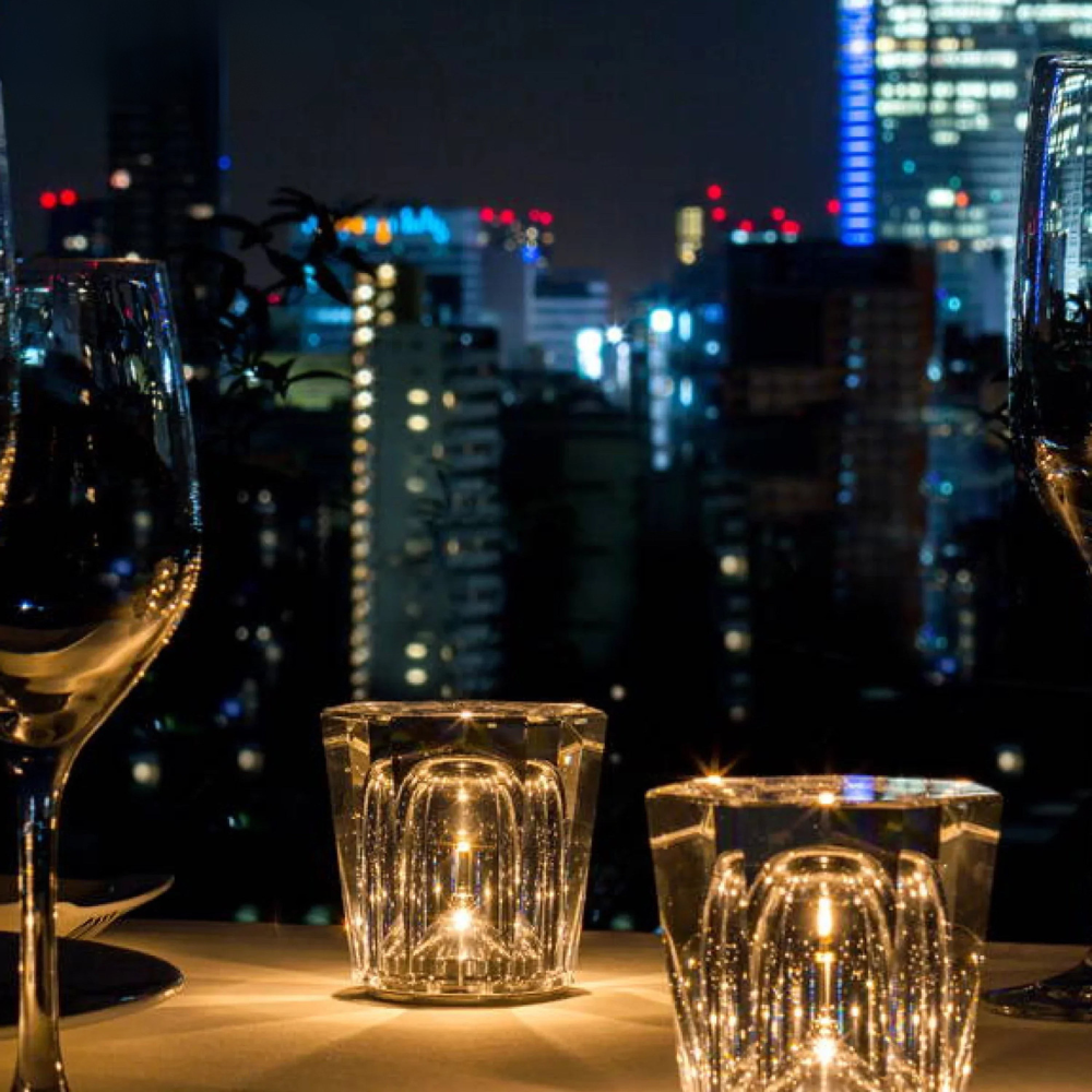 Lunaris™ | Stilvolle Ambientelampe aus Kristallglas