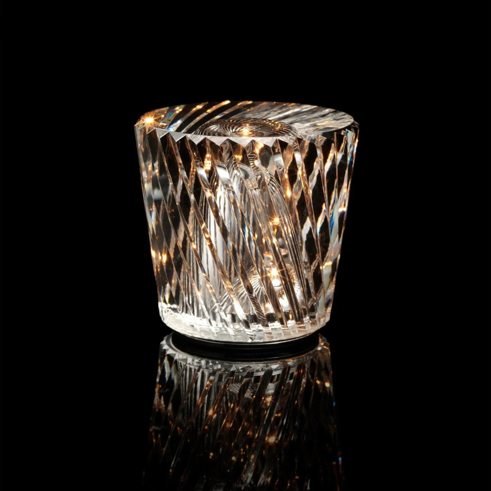 Crystalora™ | Kabellose Kristall-LED Tischlampe