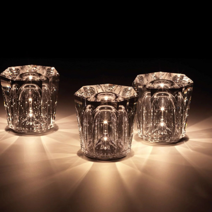 Lunaris™ | Stilvolle Ambientelampe aus Kristallglas