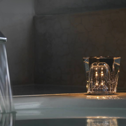 Lunaris™ | Stilvolle Ambientelampe aus Kristallglas