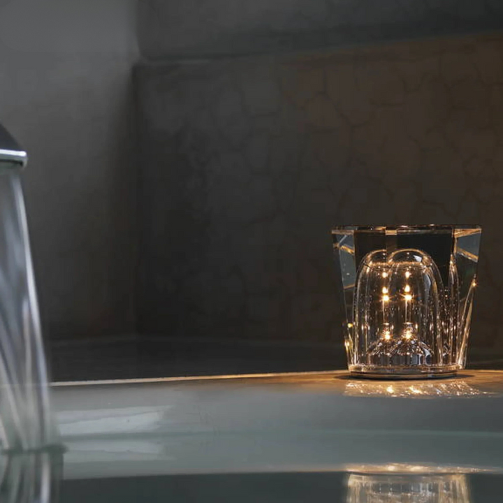 Crystalora™ | Kabellose Kristall-LED Tischlampe
