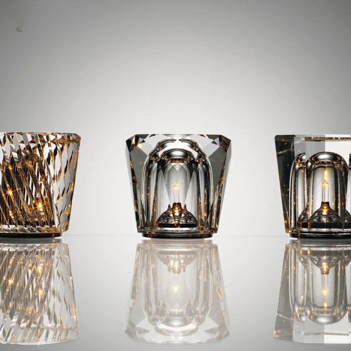 Crystalora™ | Kabellose Kristall-LED Tischlampe