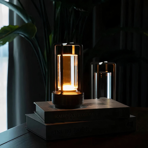 Lunora™ | Crystal Table Lamp with Touch
