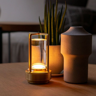 Lunora™ | Crystal Table Lamp with Touch