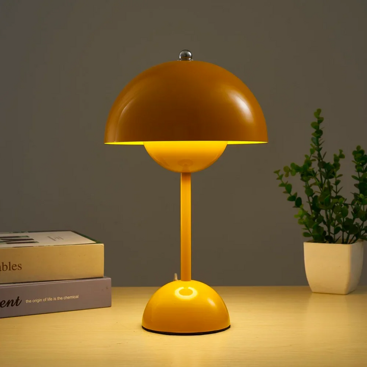 Nordévia™ | Retro Designer-Tischlampe Gelb