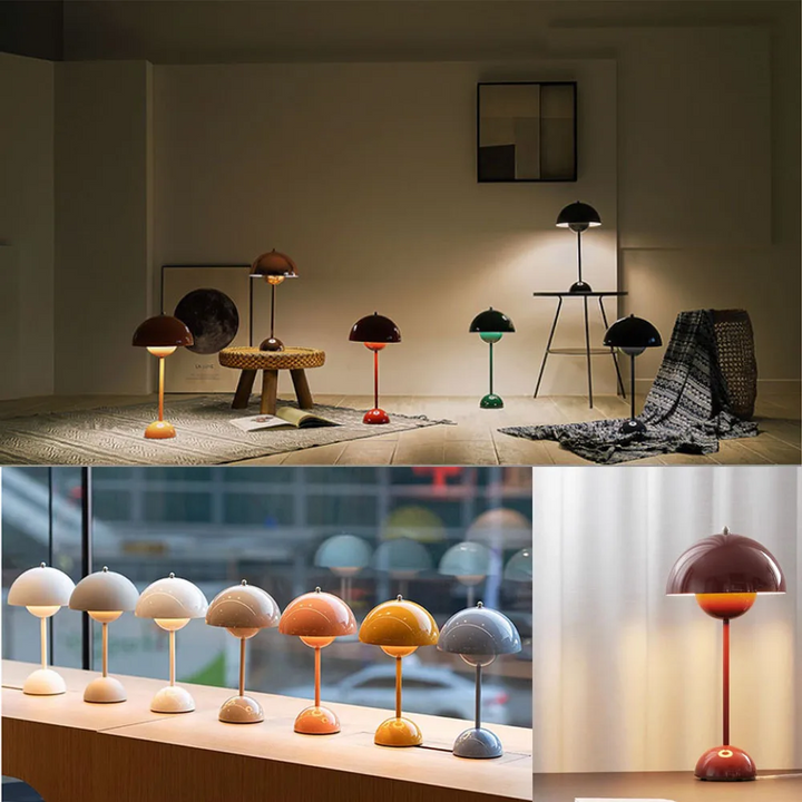 Nordévia™ | Retro Designer-Tischlampe