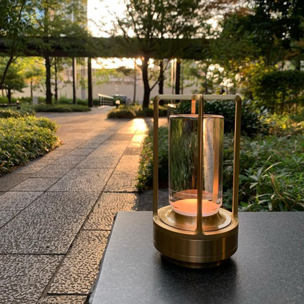 Lunora™ | Crystal Table Lamp with Touch