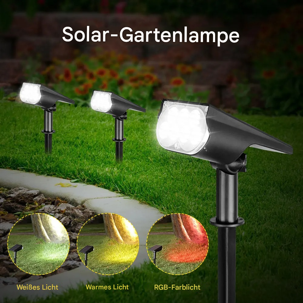 Rayosol™ | LED Solar-Gartenstrahlerv