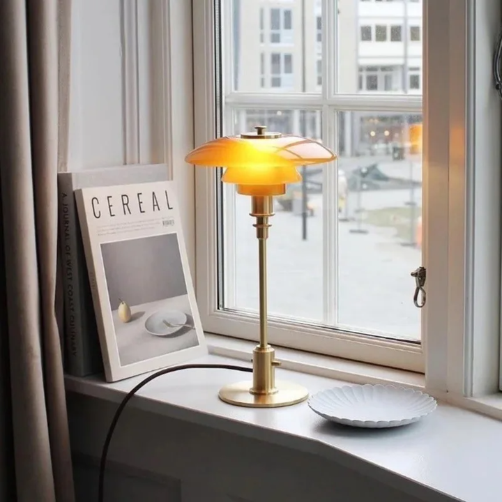 Glavora™ | Retro Glas-Design Tischlampe