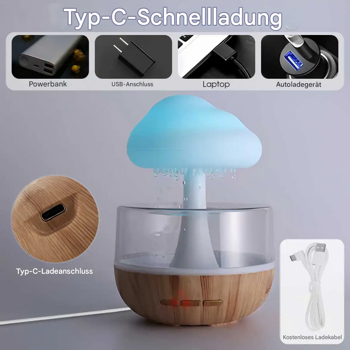 Rainora™ | Aroma Diffuser mit Regen-Effekt