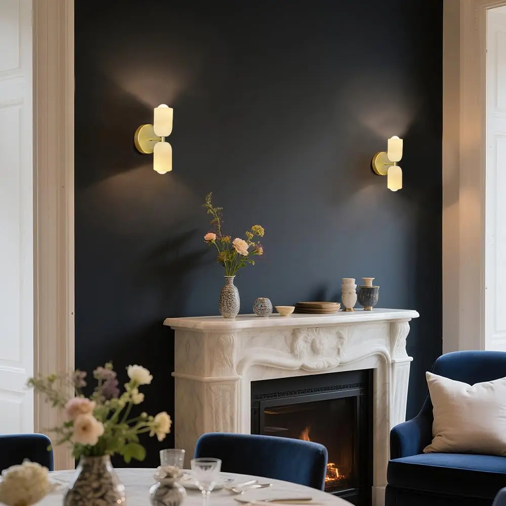 Moderne Up & Down Wandleuchte – Design Wandlampe für Innen | Warmes Licht für Wohnzimmer & Flur