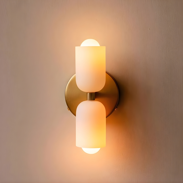 Velunéa™ | Moderne Up-&amp;-Down-Wandleuchte Weiß