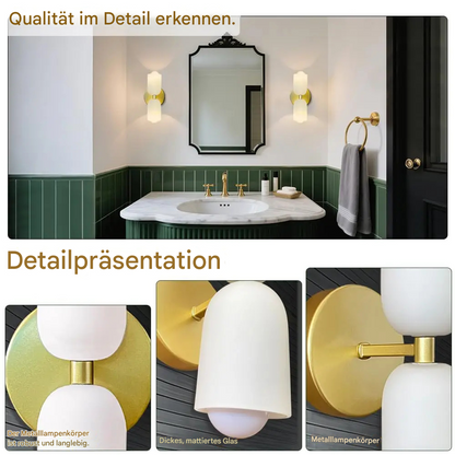 Moderne Up & Down Wandleuchte – Design Wandlampe für Innen | Warmes Licht für Wohnzimmer & Flur