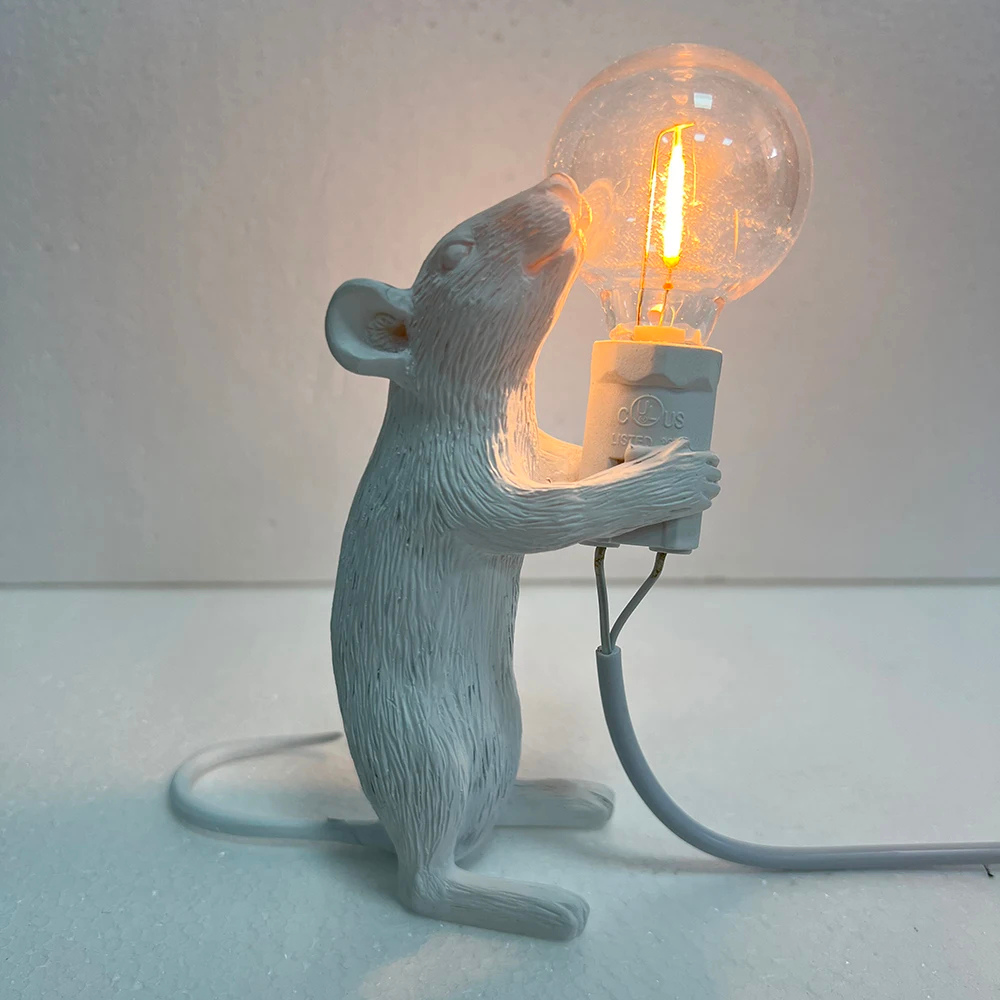 Mousevia™ | Designer Maus-Tischlampe