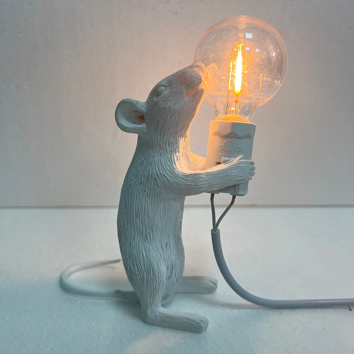 Mousevia™ | Designer Maus-Tischlampe