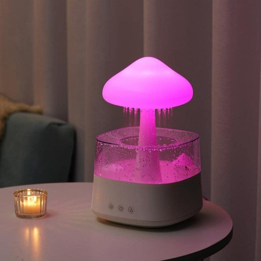 Humévia™ | LED Aroma-Luftbefeuchter Weiß