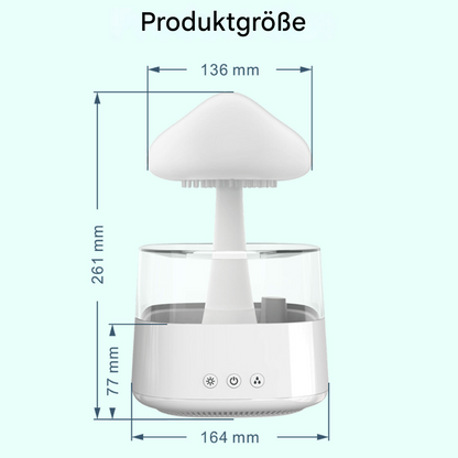 Nimbu™ | Beruhigende Regenlampe mit Duftfunktion