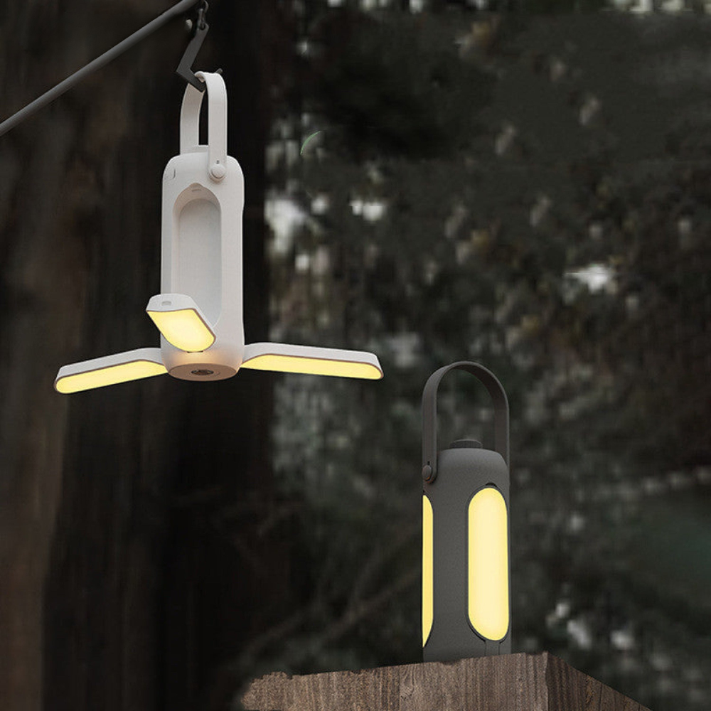 Nomira™ | Tragbare Campinglampe mit Powerakku