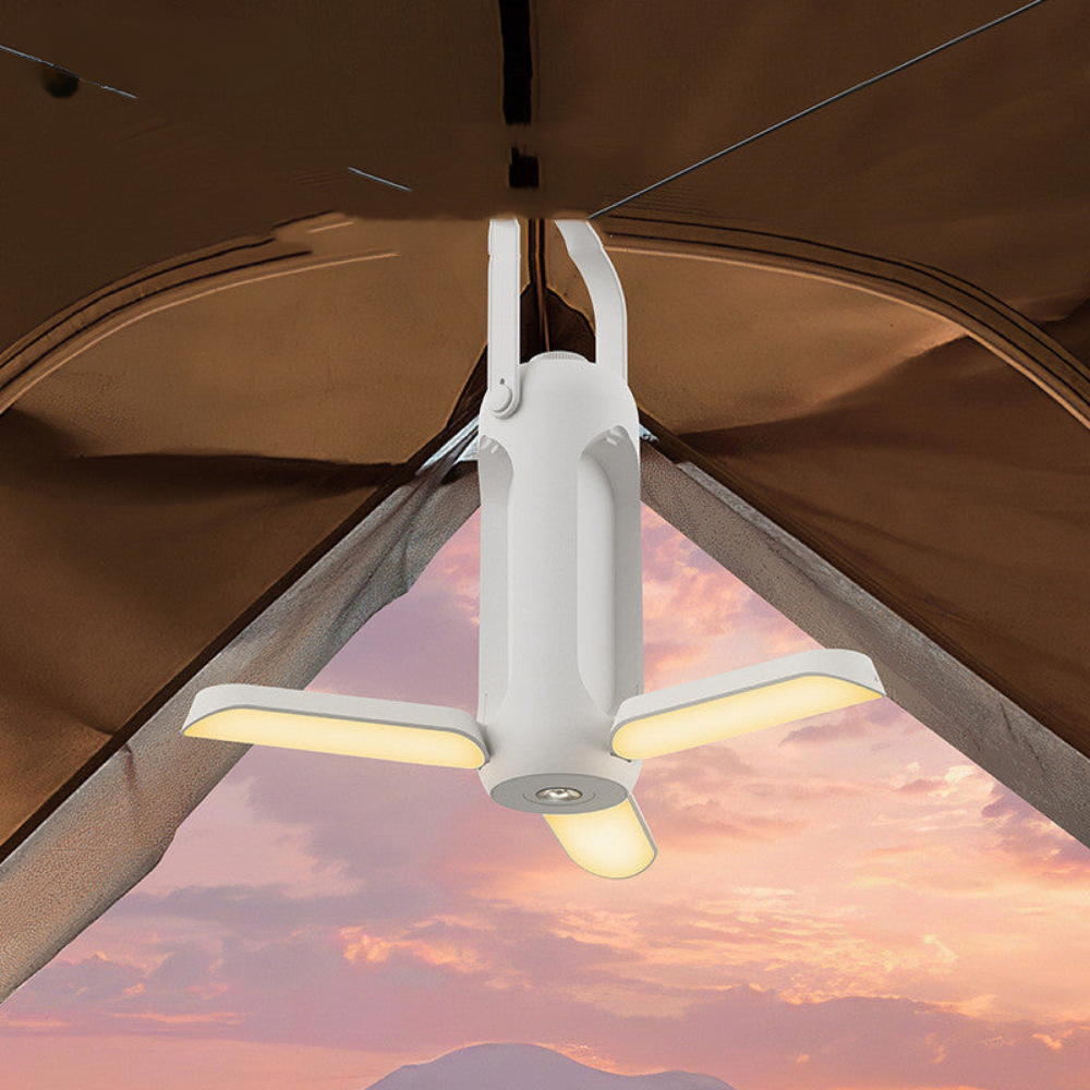 Nomira™ | Tragbare Campinglampe mit Powerakku