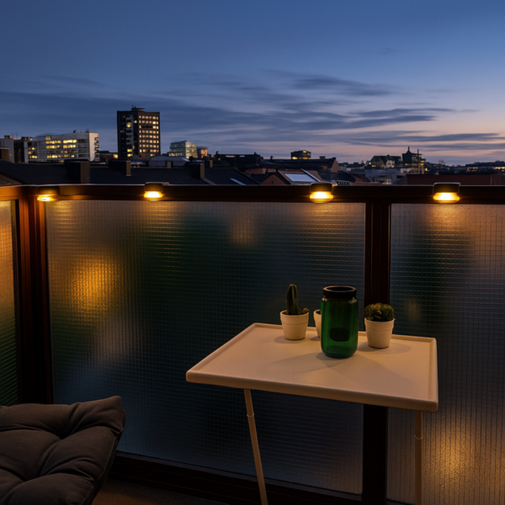 NooraLite | Solar LED Stufenlicht Außen – Warmweiß, Wetterfest &amp; Einfach zu Montieren