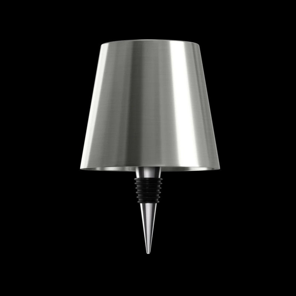 Lumévo™ | Kabellose LED-Akku Tischlampe Silber