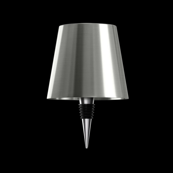 Lumévo™ | Kabellose LED-Akku Tischlampe Silber