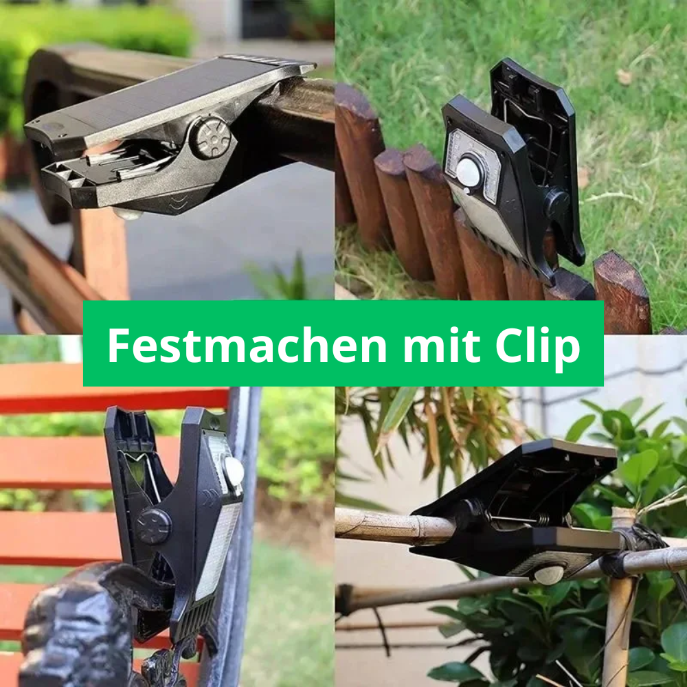 Sensolara™ | Solar-LED Wandleuchte mit Bewegungsmelder
